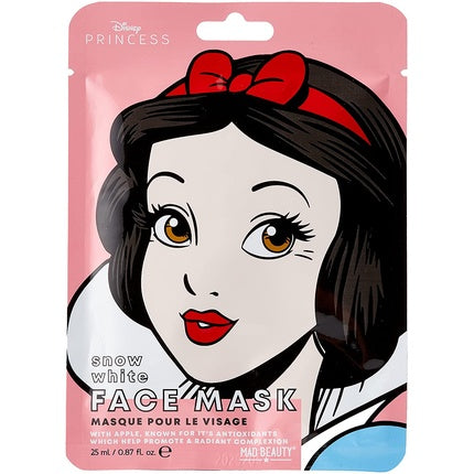 MAD Beauty Disney Face Mask - Snow White and the Seven Dwarfs - Moisturizing and Soothing Sheet Mask 30g