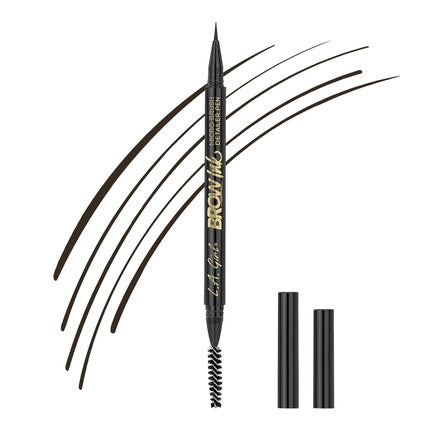 L.A. Girl Brow Ink Micro Brush Detailer Pen Dark Brown