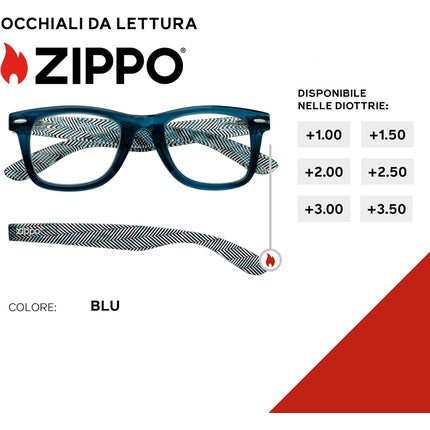 Zippo Reading Glasses with Soft Line Frame for Men