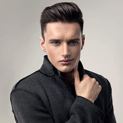 L3VEL3 Super Strong Hair Gel Creates Sleek Long Lasting Hairstyles Gives Volume and Adds Shine Water Based and Flake Free Formula Clean and Refreshing Scent Rinses out Easily 100ml Super Strong Hold Cream