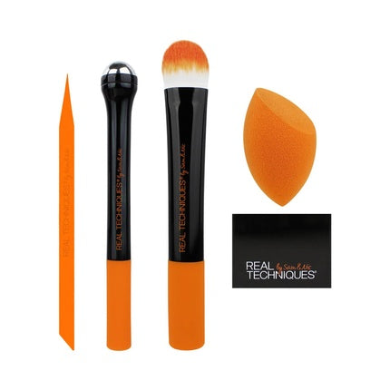 Real Techniques Prep and Prime Makeup Brush Set