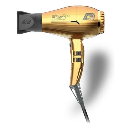Parlux Alyon Air Ionizer Tech Professional Hair Dryer Made in Italy - Gold