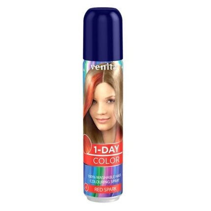 1-Day Color Hair Spray Red Spark 50ml