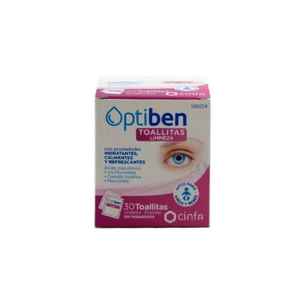 Optiben Optiben Eye Wipes 30 Units