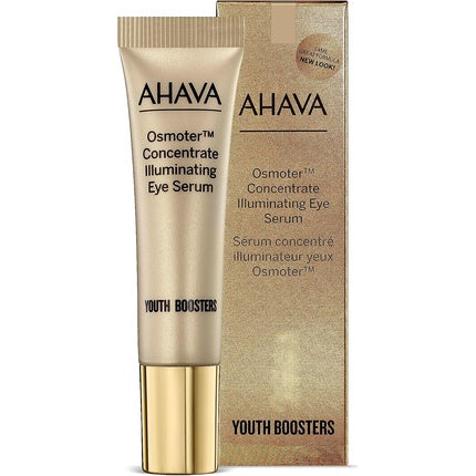 AHAVA Dead Sea Osmoter Eye Concentrate Serum Natural Anti-Aging Treatment 15ml