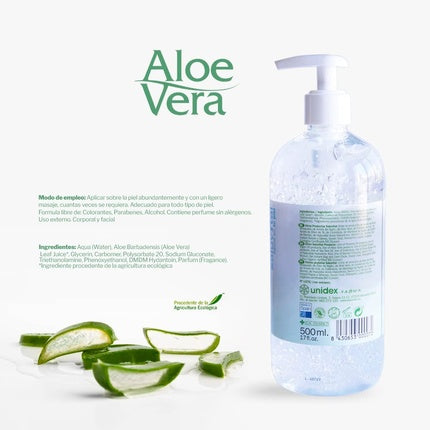 100% Pure Aloe Vera Gel Natural Moisturizer 500ml