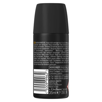 Axe Dark Temptation Chocolate Scent Mini Body Spray for Men 35ml