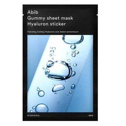 Abib Gummy Sheet Mask Hyaluron Sticker 27ml