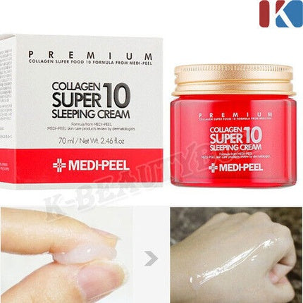 MEDI PEEL Collagen Super 10 Sleeping Cream 70ml Night Cream Collagen Cream