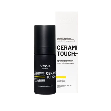 Veoli Botanica Ceramide Touch Moisturizing And Regenerating Serum In Light Version 30ml