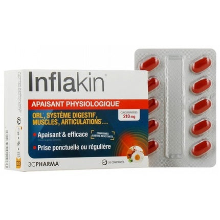 3c Pharma Inflakin Physiological Sedative 30 Tablets