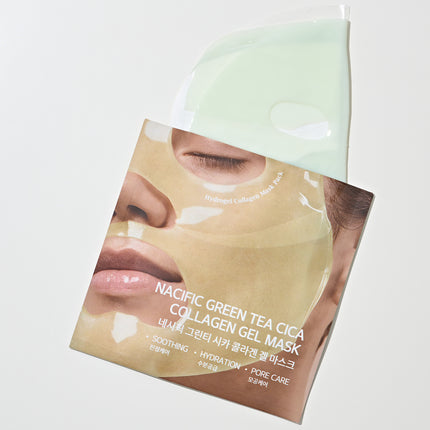 Nacific Green Tea Cica Collagen Gel Mask