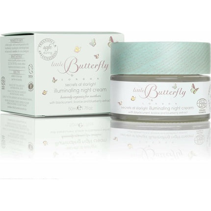 Little Butterfly London Secrets At Starlight Illuminating Night Cream For Mums - 50 Ml