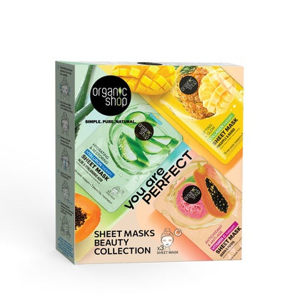 Organic Shop Gvpd Organic Shop Sheet Masks Beauty Collection