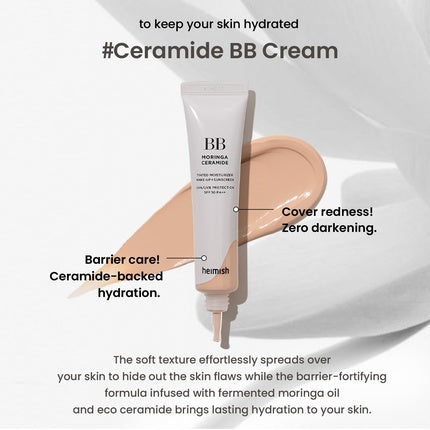Moringa Ceramide BB Cream SPF 30 PA++ 29 Dark Olive