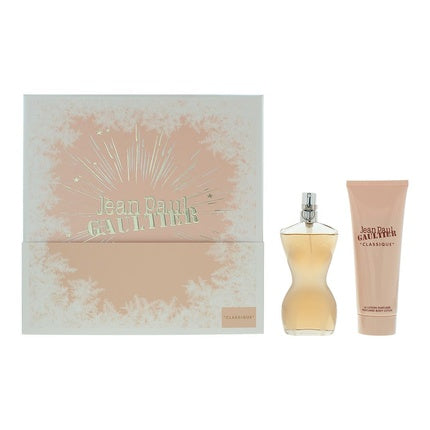 Jean Paul Gaultier Classique 2 Pcs Gift Set Eau De Toilette 50ml And Body Lotion 75ml For Women