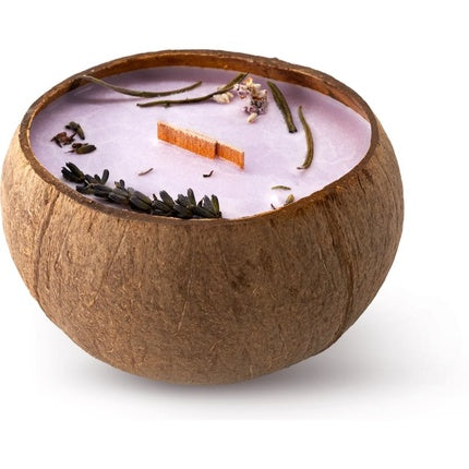 Tropicandle Lavender Scented Candle 350 ml with Wooden Wick