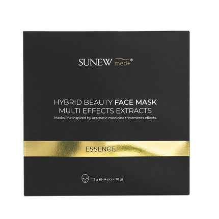 Essence+ Hybrid Beauty Face Mask With Peptides And Snail Mucus 4x28g