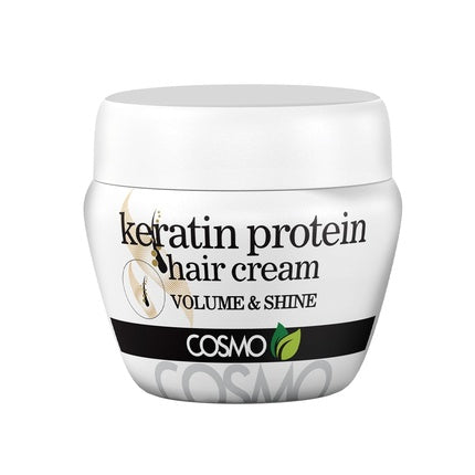 Cosmo Cosmetics Hair Cream Keratin Protein Volume & Shine 250ml