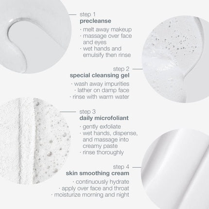 Dermalogica Discover Healthy Skin Kit - Includes Precleanse, Face Wash, Face Exfoliator, and Moisturizer