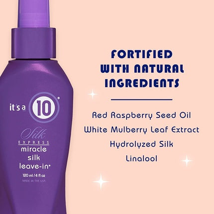 It's a 10 Silk Express Miracle Leave-In Conditioner 120ml