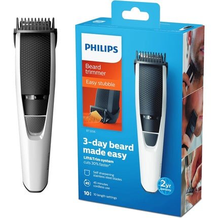 Philips Beard Trimmer Series 3000 with Lift & Trim System Model BT3206/13