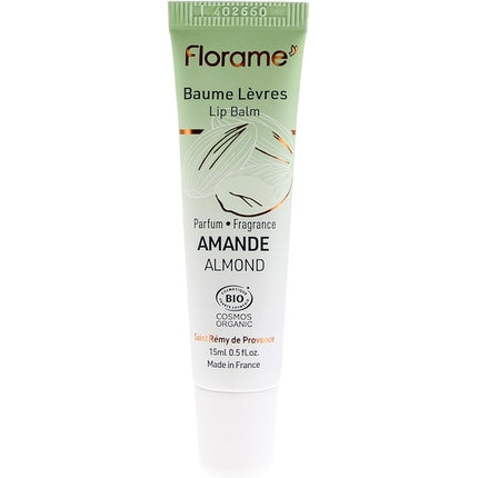 Florame Organic Lip Balm 15ml - Almond