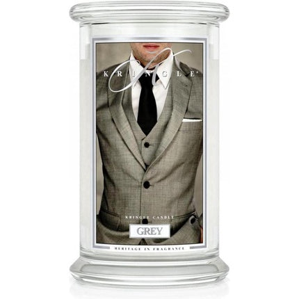 Kringle Candle_du? A? Wieca Z Dwoma Knotami Gray 623g