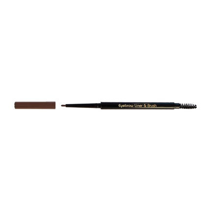 Christian Faye Eyebrow Liner & Brush In Dark Brown