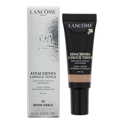 Lancme Effacernes Longue Tenue No02 Beige Sable Spf 30 Concealer 15ml