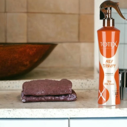 Totex Professional Two Phase Milk Therapy Leave in Spray Conditioner 400ml