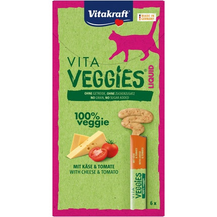Vitakraft Vitaveggies Liquid Cheesetom 6x15g