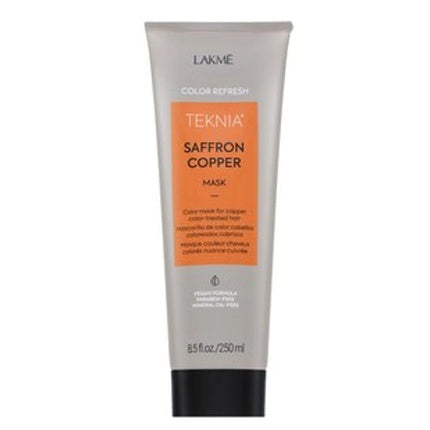 Lakme Teknia Refresh Saffron Copper Mask For Dyed Hair In Copper Shades 250ml