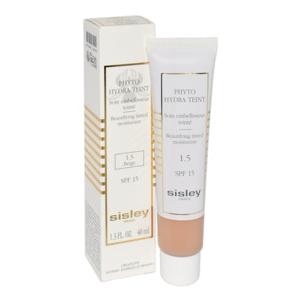 Sisley Beautifying Tinted Moisturizer Spf 15 Phyto Hydra Teint 15 Beige 40 Ml