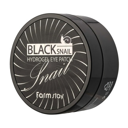 Farmstay Black Snail Hydrogel Eye Patch Eye Mask