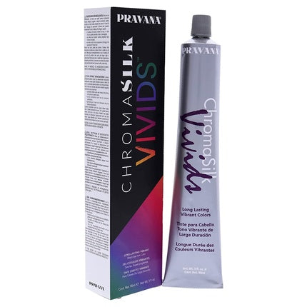 Pravana Chromasilk Vivids Black Unisex Hair Dye 3 Fl Oz
