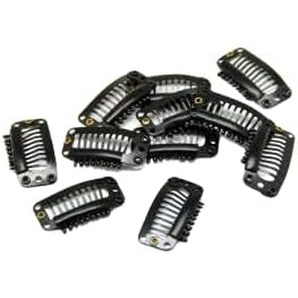 BIFULL Clips Extensions 50 Pieces Black White Standard