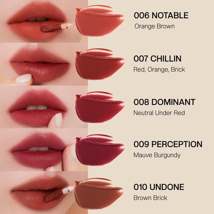 Objet Lip Stain Unique Paint Tube Design Velvet Matte Tint Long-Lasting