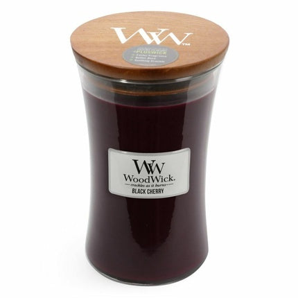 Woodwick Large Candle - Black Cherry Ww93100