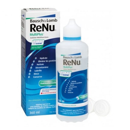Renu Bausch & Lomb Renu Multiplus Contact Lens Solution 360ml