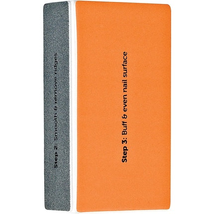 Sally Hansen Professional Nail File Buffer No More Ridges 4 Sides for Full Nail Treatment