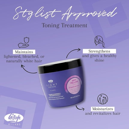 Lisap Light Scale Anti Yellow Mascarilla 500ml