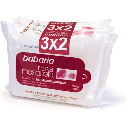Babaria Rosehip Cleansing Wipes