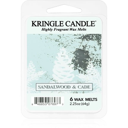 Kringle Candle Sandalwood & Cade Wax for Aromatic Lamp - 64 g