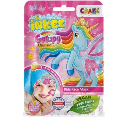 Craze Inkee Unicorn Face Mask