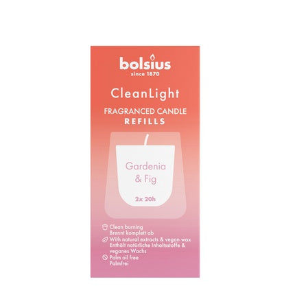Bolsius Clean Light Refill Gardeniafig