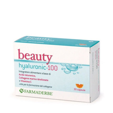 Beauty Hyaluron 100 10 Capsules - Pack of 3