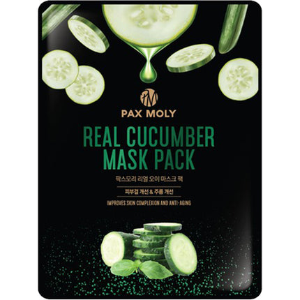 Pax Moly Cucumber Extract Sheet Mask - 1 Piece