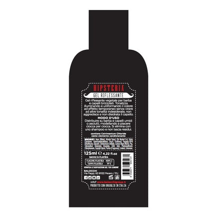 Hipsteria Reflective Gel for Beard and Hair 125ml