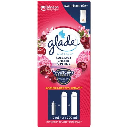 Glade Glade Touch & Fresh Minispray Nonformaldehyde 10ml Luscious Cherry & Peony